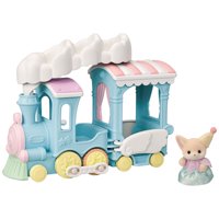 Set De Juego Para Vehículos De Juguete Calico Critters Floating Cloud Train