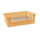 thumbnail image 1 of Caja De Arena Para Conejos Pequeños Animales Bandeja De Arena Para Conejillo De Indias Conejito, Hamster Amarillo, 1 of 3
