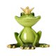 thumbnail image 3 of Resina Animal Yoga Figuras De Rana Artesanía Verde Hogar Jardín Corona, 3 of 5
