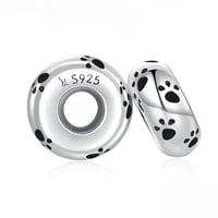 Lukso - Charm Huellas Perrito En Plata 925