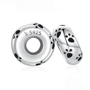 Lukso - Charm Huellas Perrito En Plata 925