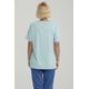 thumbnail image 3 of Polera Mujer Aplicación Cuello Celeste, 3 of 8