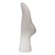 thumbnail image 2 of Estante De Pie De Maniquí Femenino De Tamaño Natural Para Zapatillas De Tienda, Suministros De Bricolaje Para El Hogar, Blanco, 2 of 5
