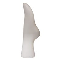 Magideal - Calcetín De Pie Para Mujer, Exhibición De Pie De Maniquí Femenino De Tamaño Natural, Media Corta, Zapatos De Exhibición, Modelo De Pie De Soporte Para Blanco