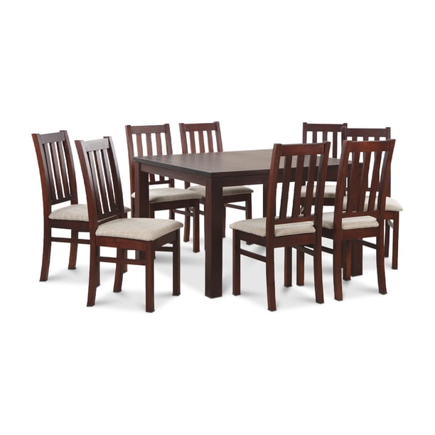 Juego de Comedor 8 sillas Caramelo Beige