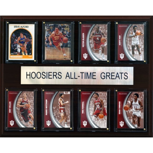 Placa C&I Collectables NCAA Indiana Hoosiers All-Time Greats