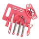 thumbnail image 2 of Juego De Herramientas De Guarnición Para Tallar Frutas De Cocina, Cuchara Tipo Cuchara Para Melón, Color Rosa, 2 of 5