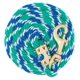thumbnail image 1 of Cuerda de guía Weaver Equine 2,4 m Azul/Blanco/Verde 5/8 pulg., 1 of 1