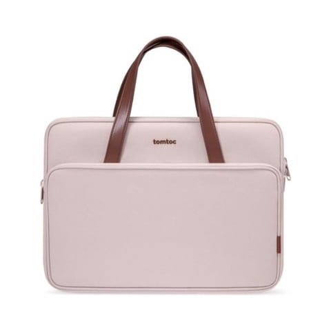 Tomtoc - Maletín Versatile-A11 Macbook Pro 14 M3/M2/M1 - Rosado