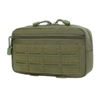 Ioensy - Bolsa De Herramientas Pequeña Con Cierre Y Cremallera Para Viajes Al Aire Libre, Para Hombre, Color Verde