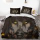 thumbnail image 1 of Attack -on- Giant Win-gsofLibe-rty -Anime -Soft 3D Prin-ed Duve-t Cover Bedd-ng Set -with Co-mforter C-over, 1 of 5