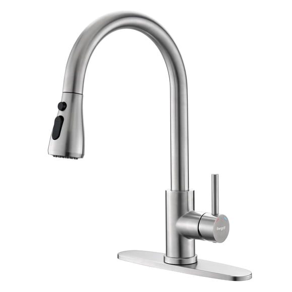 Grifo De Cocina Extraíble De Níquel Cepillado 37 Cm