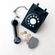 thumbnail image 1 of Telefono De Madera Negro, 1 of 2