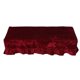 thumbnail image 4 of Rojo Elegante Terciopelo Piano Doble Taburete Cubierta Taburete Asiento Silla Cubierta Decoración, 4 of 5