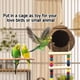 thumbnail image 5 of Coconut Bird House Eeaivnm colgante con escalera para pájaros pequeños, 5 of 7
