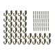 thumbnail image 3 of 40 Ganchos Para Abrigos, Resistentes Y Esenciales Para Montaje En Pared En Sala De Estar, Dormitorio Y Cocina., 3 of 5