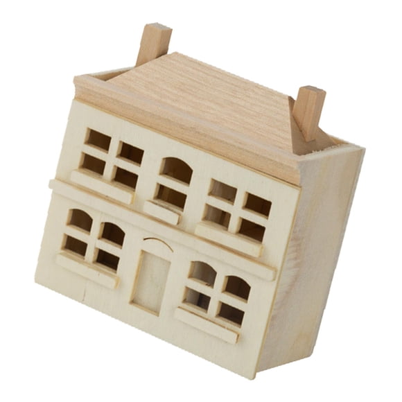Villa De Casa De Muñecas De Madera De Simulación Para Niños, Niñas Y Niños, Regalos Navideños