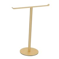 Magideal - Soporte De Toalla De Toalla De Encimera Soporte De Joyería De Joyería Toallero T De La Toalla De Toalla De Toalla De Toalla De Toalla Para El Inodoro