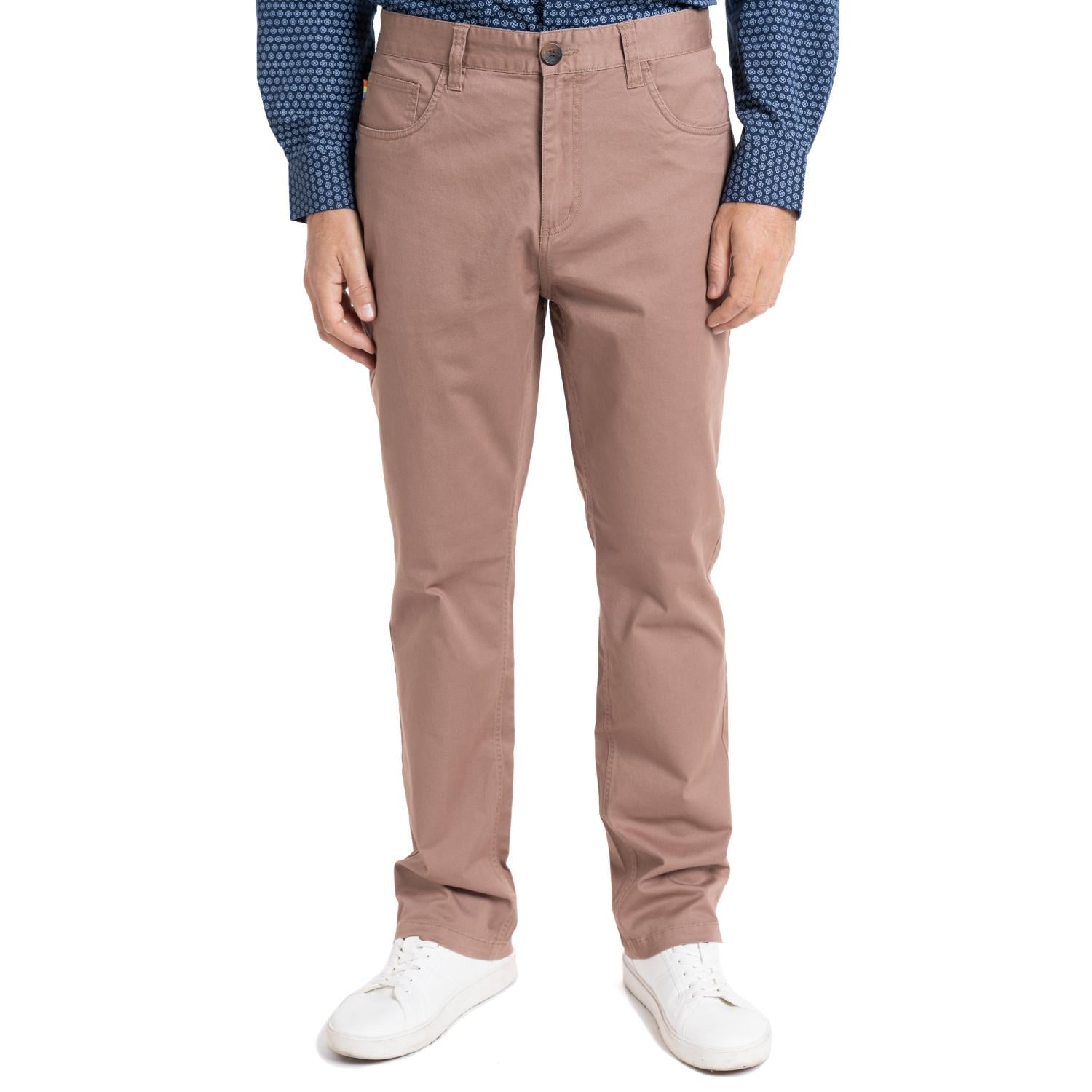 Truval - Pantalon 5 Bolsillo Regular Fit Cafe 44