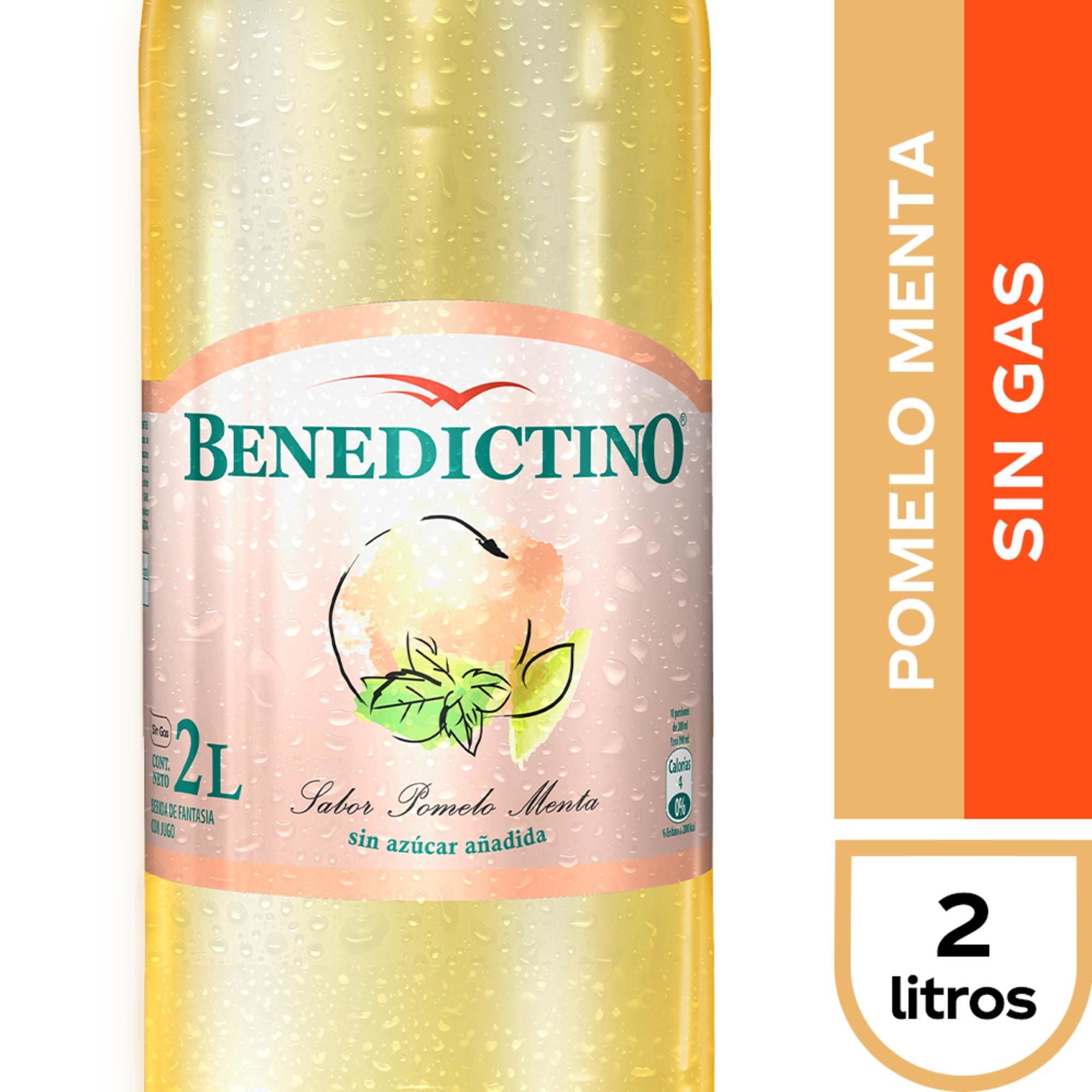 Agua Saborizada Pomelo Menta 2 L Benedictino