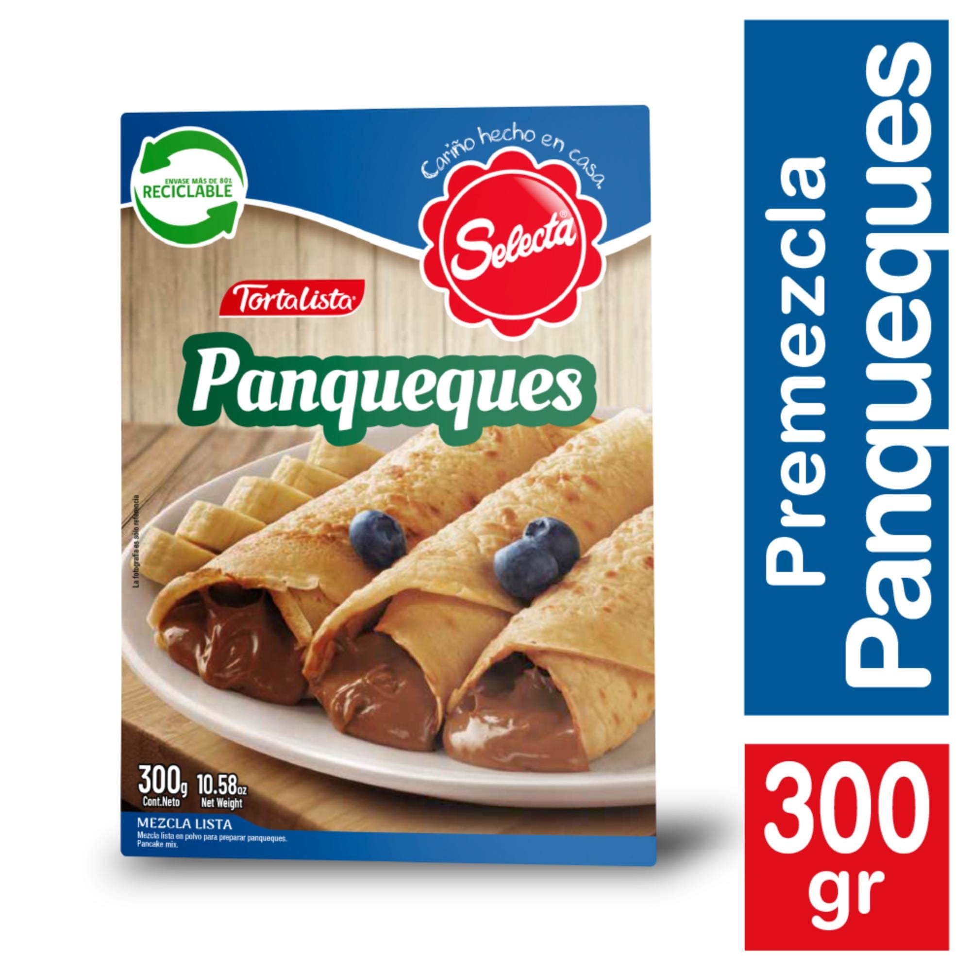 Premezcla Tortalista Panqueques Caja 300 g Selecta