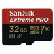 thumbnail image 1 of Micro Sd Pro Sandisk 32gb Extreme Pro 4k Ultra Hd -100, 1 of 3