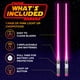 thumbnail image 3 of Chopsticks Chop Sabers Light Up, 1 par de espadas láser, color rosa, 3 of 4