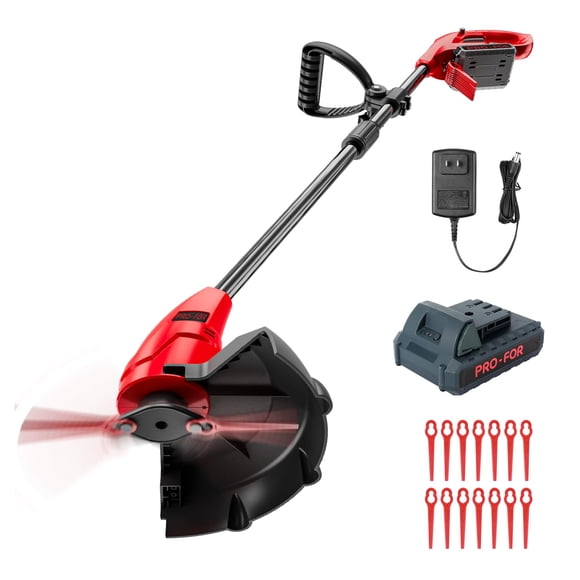 Desbrozadora inalámbrica PRO-FOR 20V ligera con batería