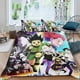 thumbnail image 2 of Hunter × Hunter Conjunto de sábanas temático, trío de piezas, cómodo y amigable con la piel, diseño único, regalo de decoración para el hogar para familiares, amigos y fans,140cm *210cm, 2 of 6