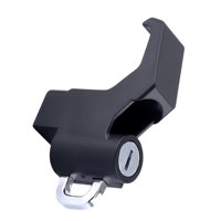 Ioensy - Juego De Bloqueo De Gancho De Motocicleta Premium Para Scooters Negro