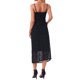 thumbnail image 3 of INSPIRE CHIC Vestido de Maternidad de Malla Fruncida sin Mangas con Tirantes Finos Ajustado a la Cadera de Longitud Media para Invitada de Boda Negro Floral L, 3 of 6