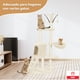 thumbnail image 2 of Rascadores Casa Para Gatos Torre Multifuncional 138cm Beige, 2 of 5