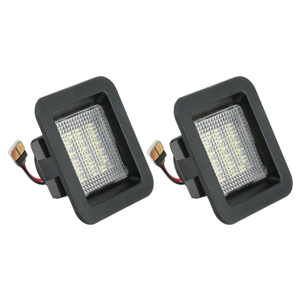 2 piezas de lámpara LED de matrícula V, sin errores, luces traseras para automóviles, la adaptaciónción a , luces traseras de matrícula,