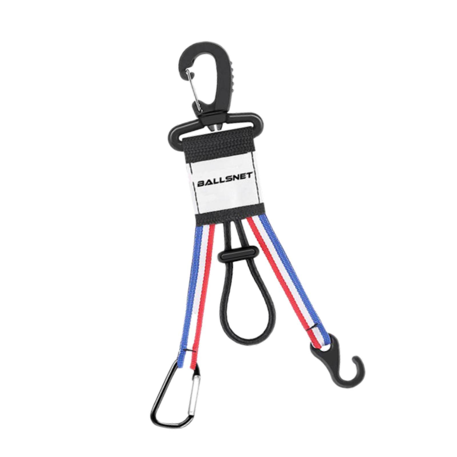 Magideal - Organizador De Dugout Con Gancho Para Valla Para Béisbol Y Sóftbol, Ligero, Soporte Para Botellas De Agua, Accesorios De Béisbol Con Soporte Para