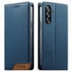 thumbnail image 1 of Funda Tipo Cartera de Cuero Sintético para Samsung Galaxy A26 Bloqueo RFID, con Ranuras para Tarjetas y Bolsillo para Efectivo, Cierre Magnético Fuerte Azul, 1 of 6