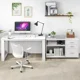 thumbnail image 3 of Homer Design Escritorio Multifuncional Con Archivero Transformable 140cm Color Blanco, 3 of 8