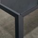 thumbnail image 3 of Mesa de Centro 110x60 cm Negra Estructura Metalica y Cubierta de Vidrio, 3 of 4
