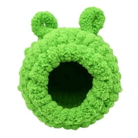 Ioensy - Linda Jaula De Nido De Pájaro Cálido, Hamaca Para Loros, Casa De Juguete, Cama De Cueva Para Ratas, Verde