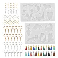 Bothyi - Moldes De Resina De 12 Constelaciones, Molde De Silicona Para Llavero Hecho En Casa Para Brazalete