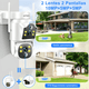 thumbnail image 3 of Atsg® Solar Doble Lente Cámara de Seguridad Exterior 2k, 3 of 3