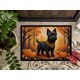 thumbnail image 3 of Felpudo Caroline's Treasures Cairn Terrier Negro 61 × 91 cm, 3 of 6