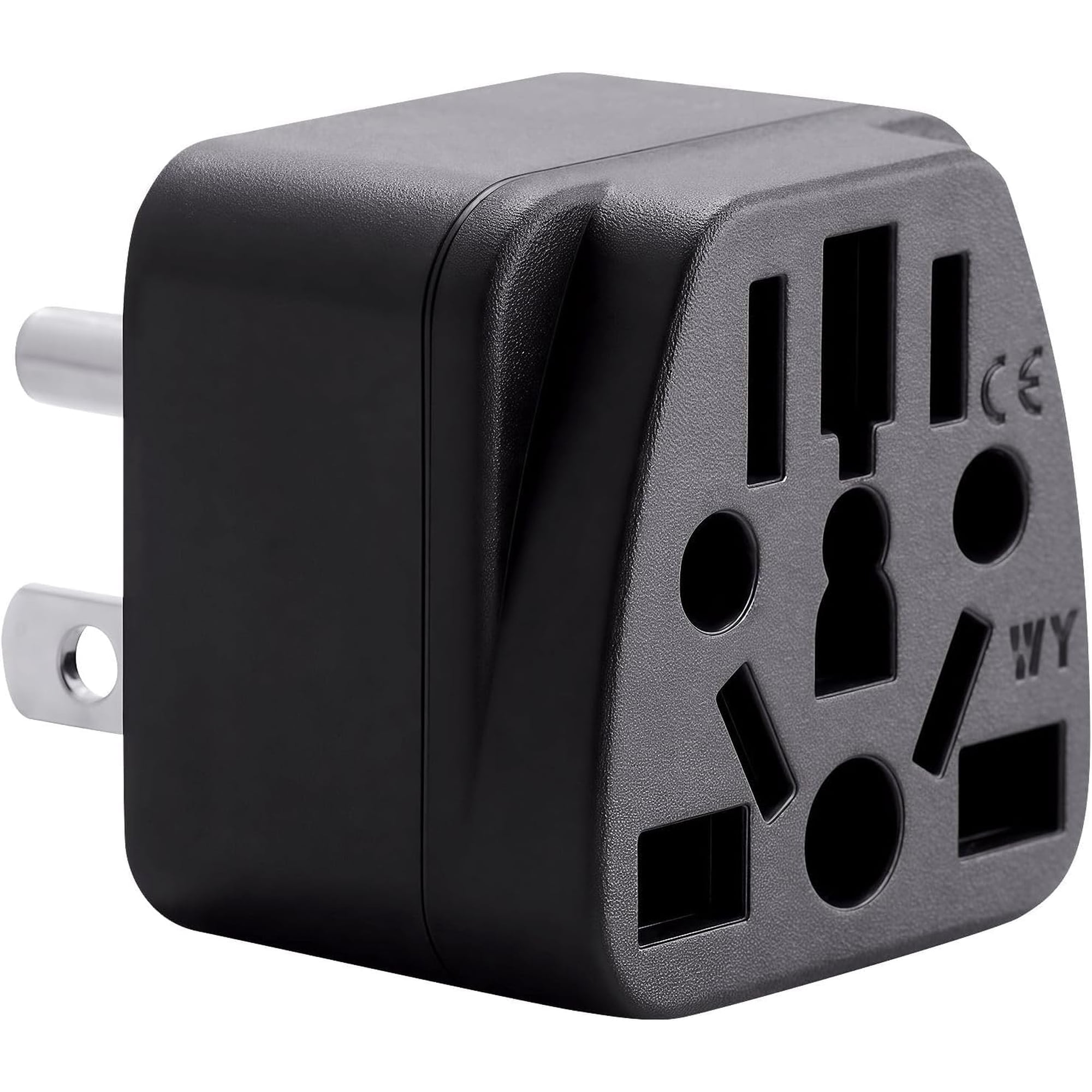 Adaptador De Enchufe De Viaje Unidapt Ee. Uu. A Ue, Au, Reino Unido, Nueva Zelanda, Cn (tipo B)