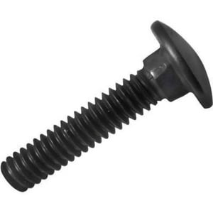 Metalfer - Perno Coche 1/4X5/8 Negro (100 Un)