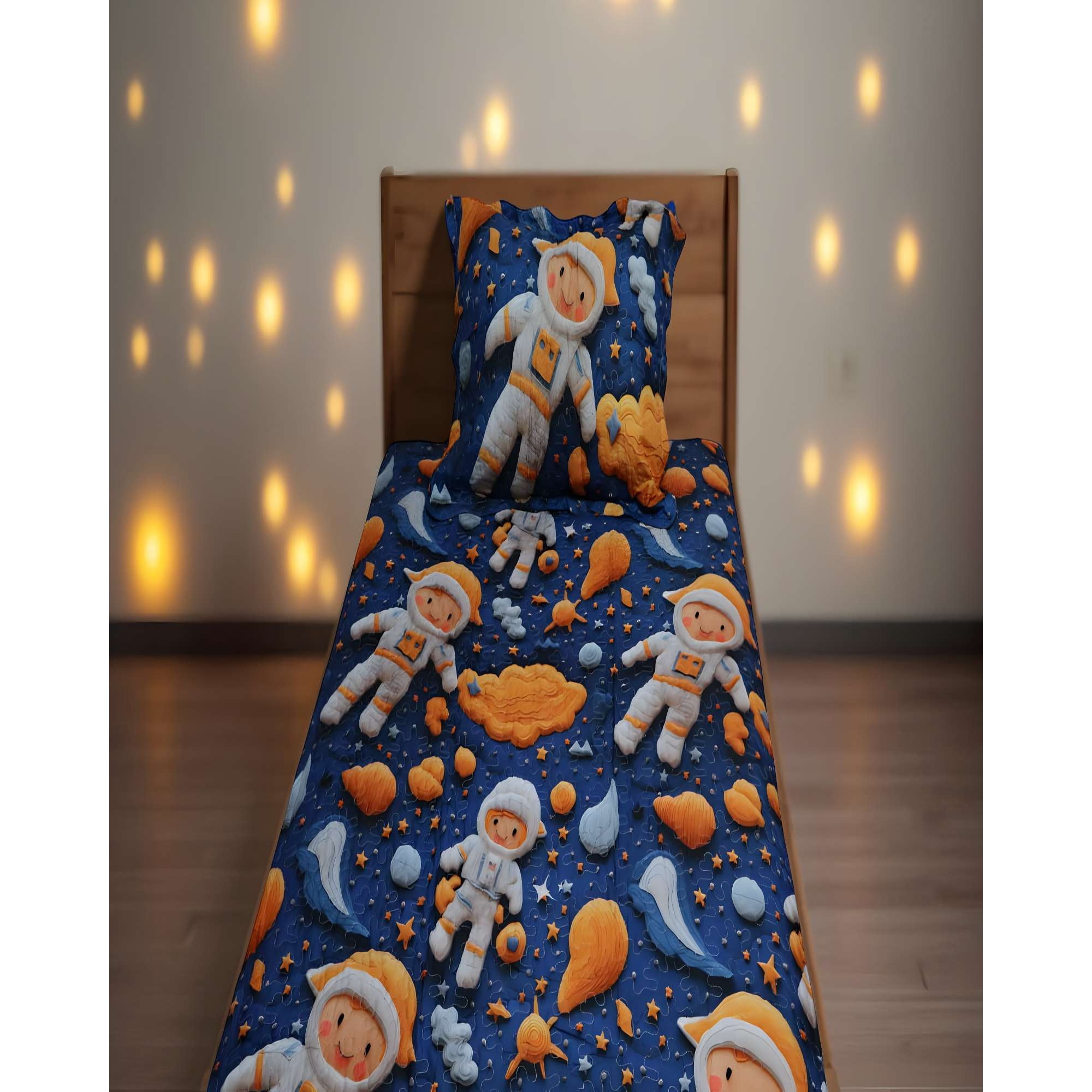 Genérico - Cobertor Quilt 3d Plaza Y Media 180 X 230 Cm V05