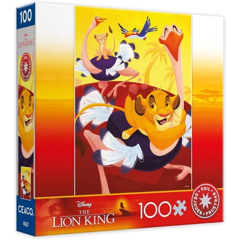 Puzzle Ceaco Ostrich Race Foil 100 Piezas