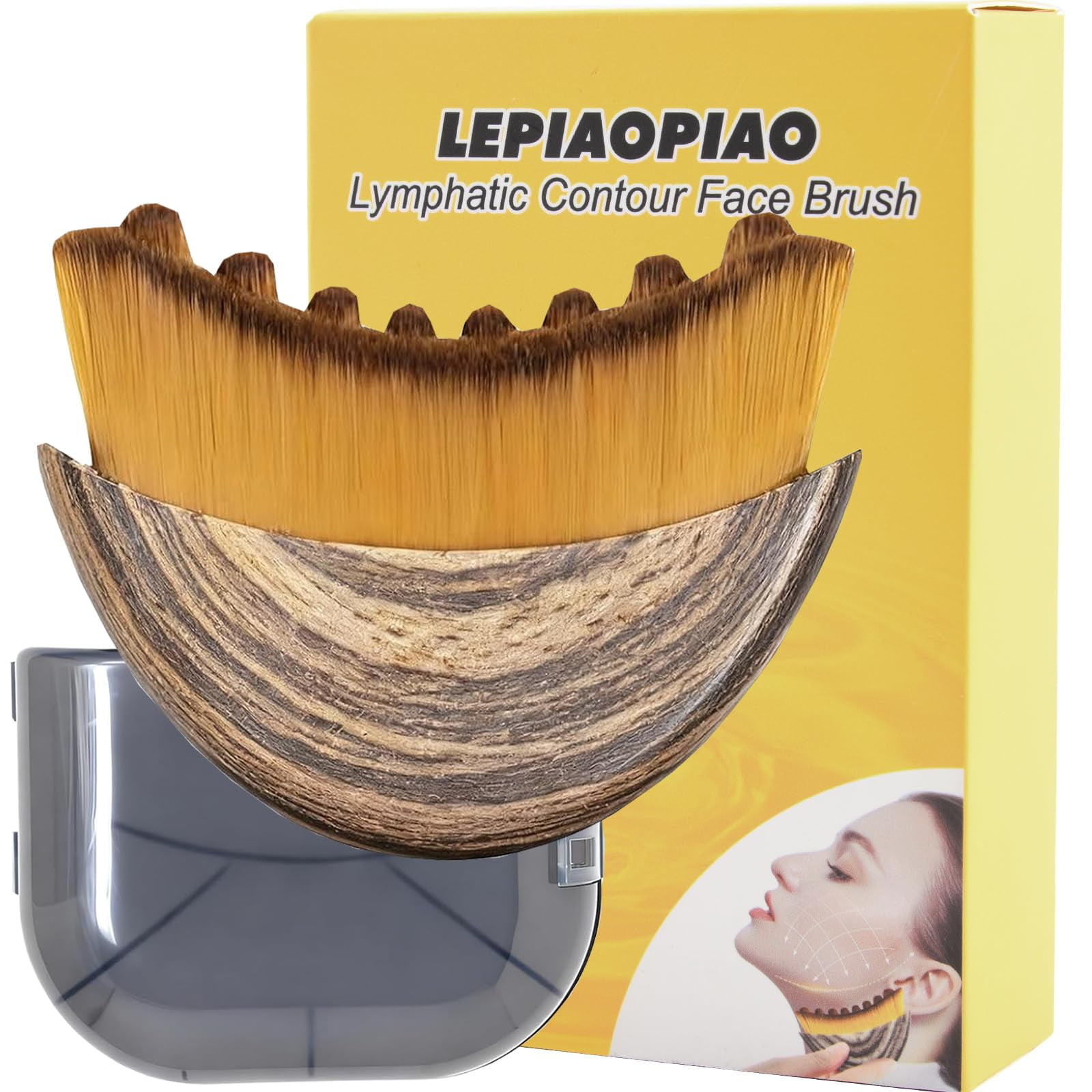 Cepillo Facial De Contorno Linfático Lepiaopiao Upgrade