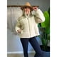 thumbnail image 4 of Chaqueta Sherpa Mujer Tipo Corderito Invierno Bolsillos 6088, 4 of 4