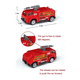 thumbnail image 2 of Juego De 6 Modelos De Camión De Bomberos Rojo, 2 of 3