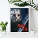 thumbnail image 4 of Jason Voorhees Viernes 13 Kits de Pintura de Diamantes para Adultos 5D DIY Diamond Art Kits Full Drill Diamond Dots para Regalo Decoración de Pared y Relajación Artes de Gemas 30*40cm, 4 of 6