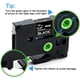 thumbnail image 5 of Cinta TZe-325 Para Rotuladora Brother Modelo Pt, 9mm X 8m, 5 of 9